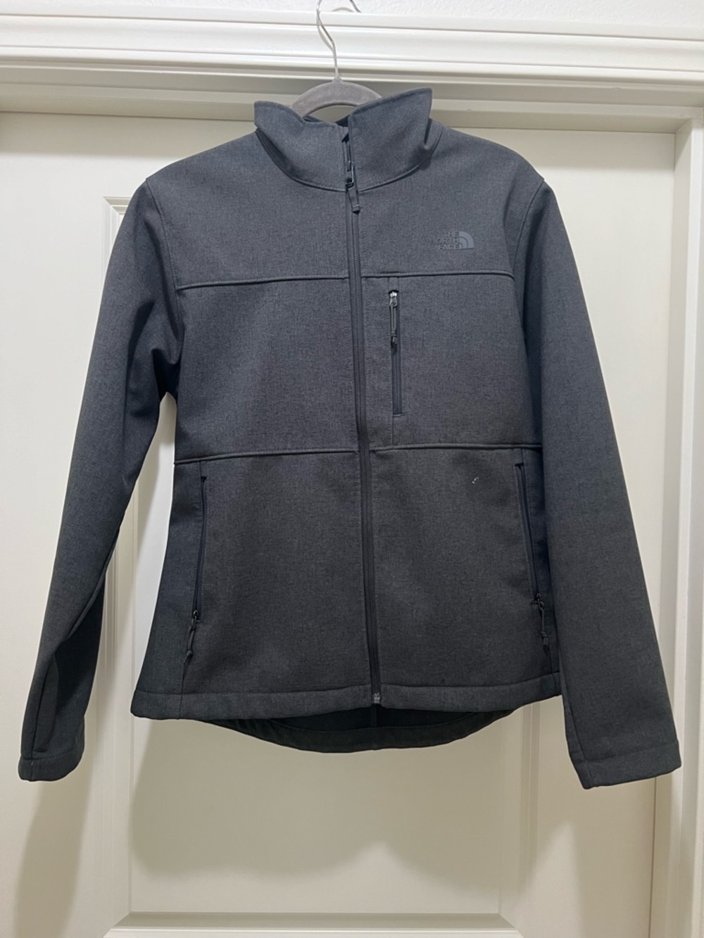 The North Face Charcoal Gray Softshell Ski Jacket